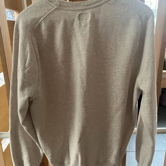 J.Crew Vintage Fleece Crewneck Sweatshirt Heather Gray Size M - Picture 4 of 8